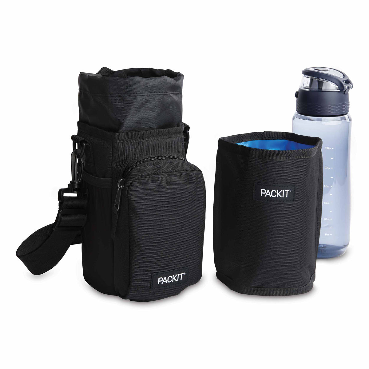 freezable-hydration-crossbody-j1 freezable-hydration-crossbody-black-with-insert-and-water-bottle.jpg
