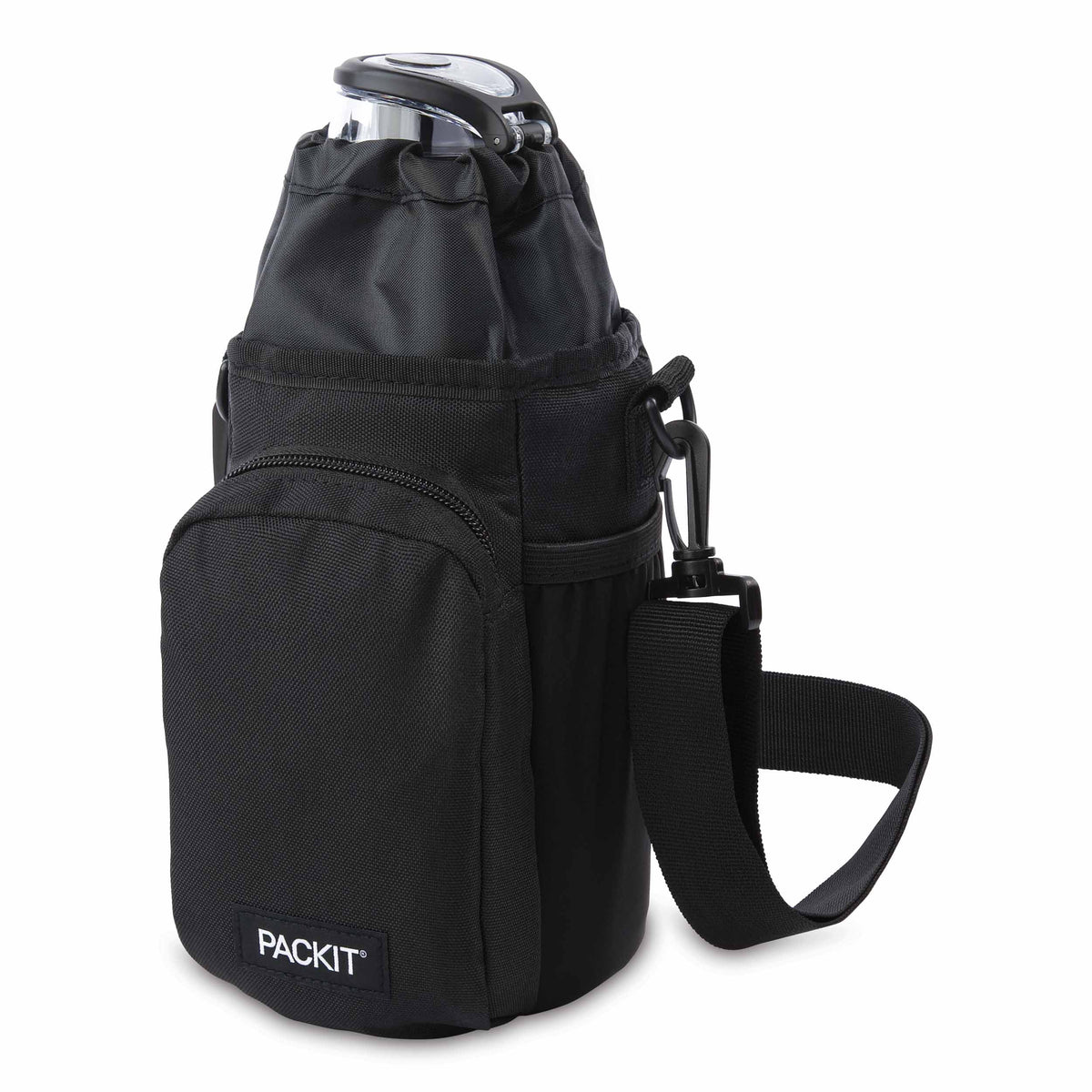 freezable-hydration-crossbody-j1 freezable-hydration-crossbody-black-with-water-bottle-inside.jpg