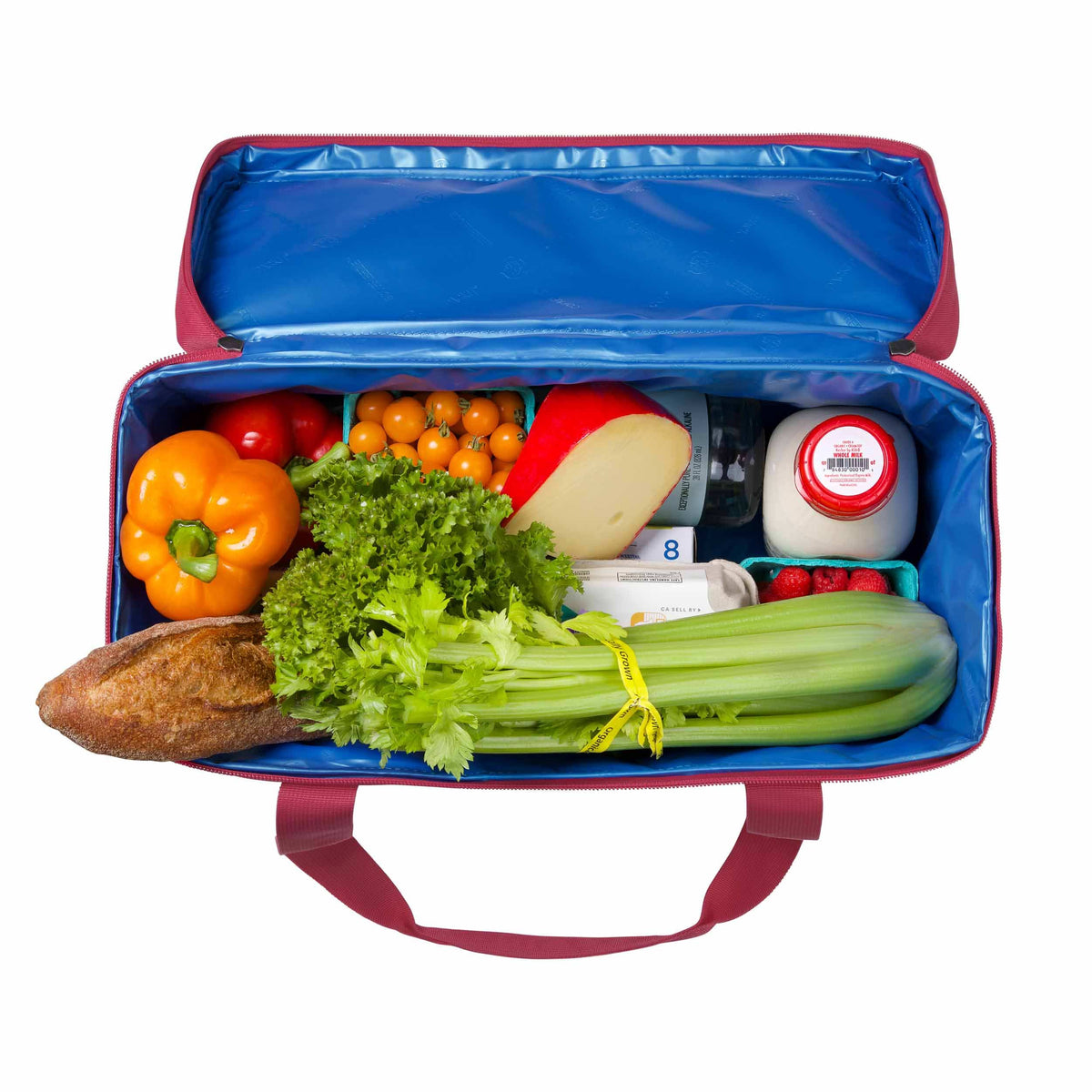 freezable-market-tote-v0 freezable-market-tote-magenta-top-down.jpg
