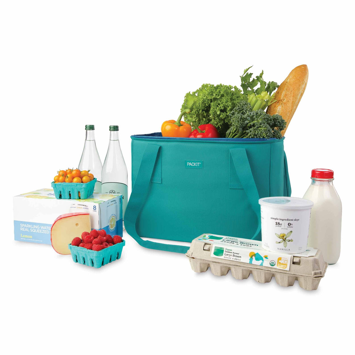 freezable-market-tote-v0 freezable-market-tote-teal-food-combo.jpg